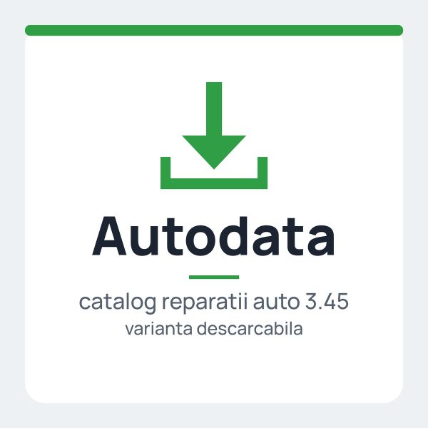Catalog reparații Autodata 3.45 (descărcabil) Soft reparatii AutoData 3.45 Descarcabil