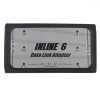 Interfata Inline 6 Data Link Adapter vazuta de sus, cu porturile USB si RS-232