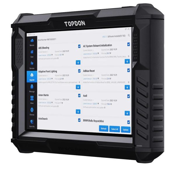 Topdon Phoenix Remote - Tester Auto Topdon Phoenix Remote - Tester Auto