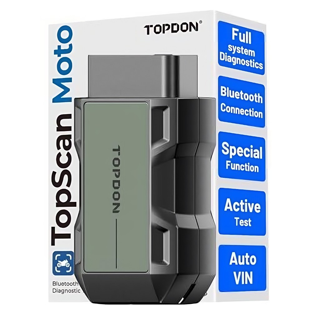 TopDon TopScan Moto – Tester diagnoza motociclete TopDon TopScan Moto - Tester diagnoza motociclete