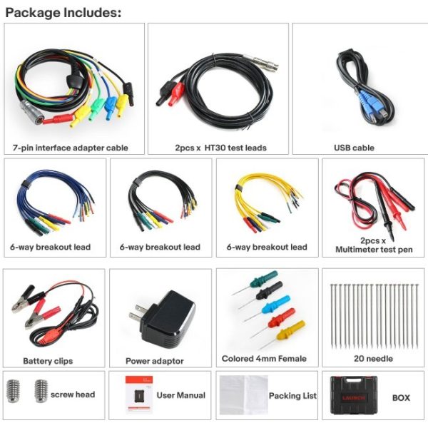 Launch x431 - Diagnoza Senzori SensorBox - Tester Senzori si Multimetru