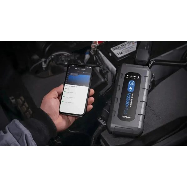 Jump Starter și Tester Inteligent pentru Baterii Auto – TOPDON V2200Plus