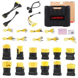 Kit cabluri adaptoare camioane si licenta launch x431