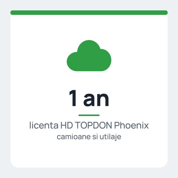 Licență HD 1 An TOPDON – Diagnoză camioane și utilaje pentru Phoenix