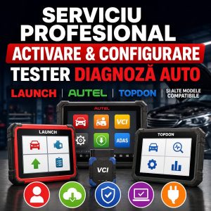 Serviciu Activare și Configurare Tester Diagnoză Auto