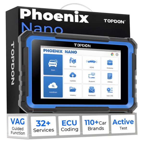 Topdon Phoenix Nano - Diagnoza Profesionala