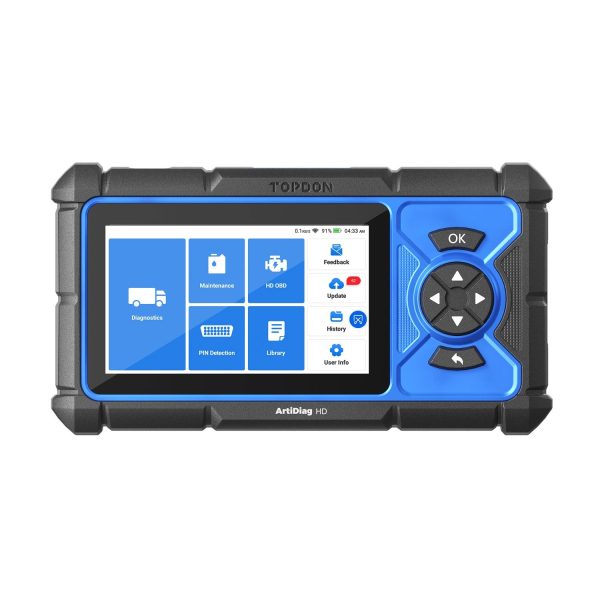 Topdon ArtiDiag HD – Tester heavy-duty profesional pentru camioane, autobuze și utilaje
