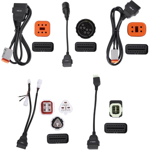 Launch Motorcycle Diagnostic Connector Kit 2.0 - Kit diagnoza moto X431