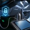 Mufa OBD cu scut de securitate Secure Gateway și tester de diagnoză