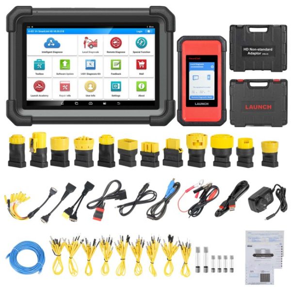 Launch X431 V+ SmartLink HD – Tester Diagnoză Camioane și Utilaje